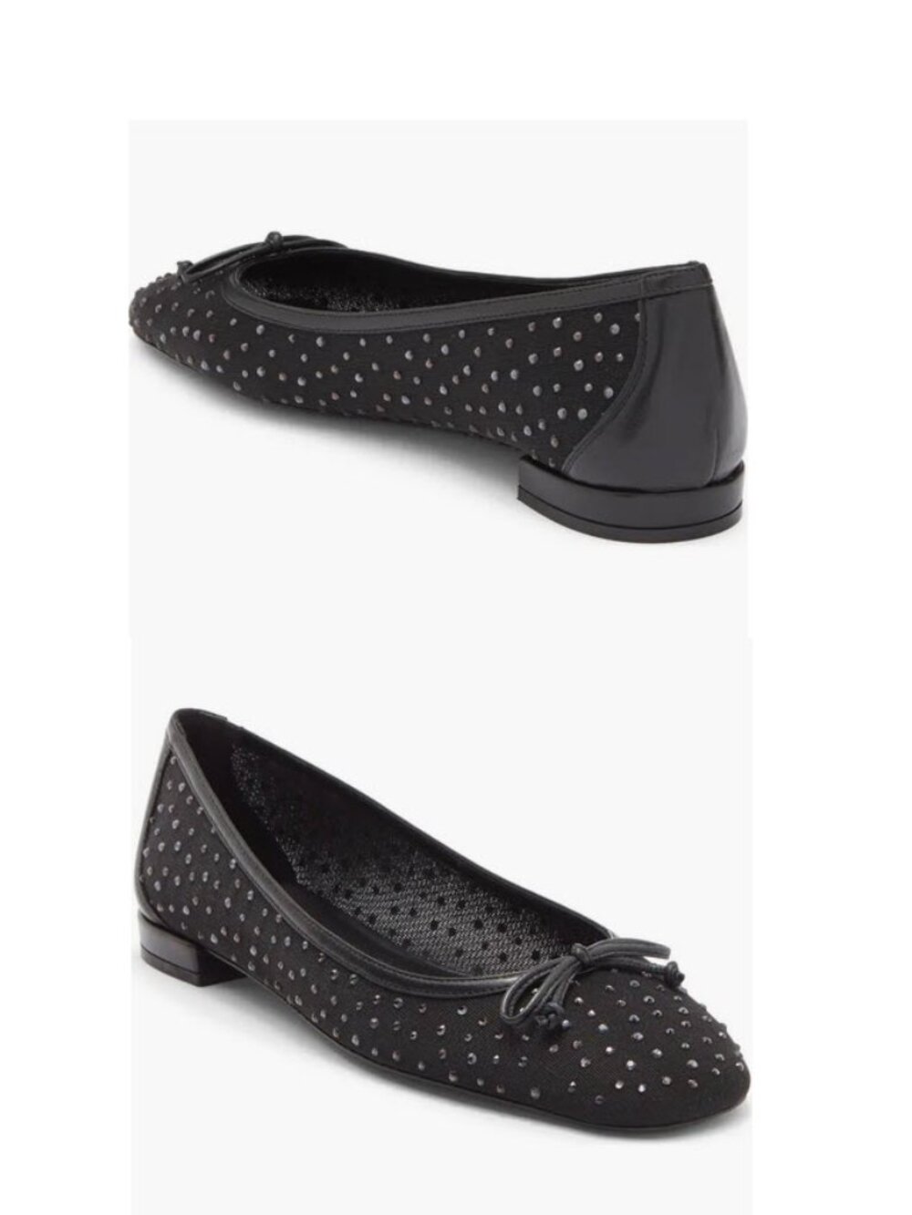 Stuart Weitzman Arabella Ballet Flat  Shoes Sz 7.5